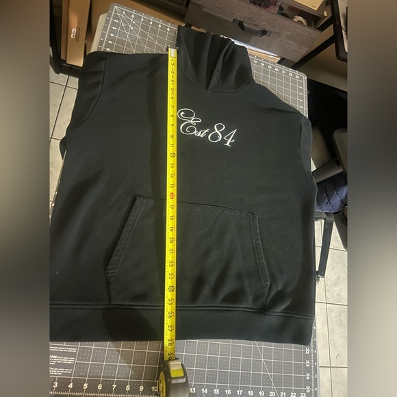 East 84 Men's Black Turtleneck Sweater - Picture 2 of 6